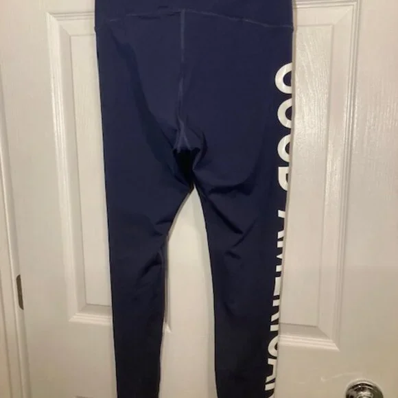 Good American Logo Leggin- Navy Blue - Size 2